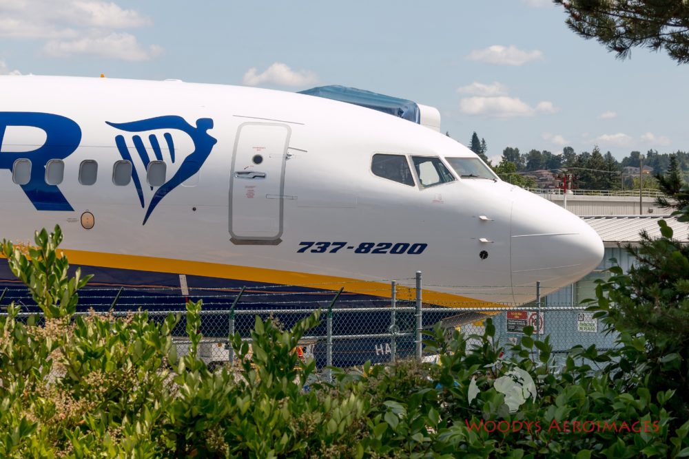 Ryanair recibe su primer Boeing 737 MAX8200