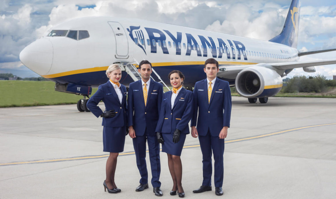 Ryanair se prepara para proceso de contratación masivo de tripulaciones de cabina