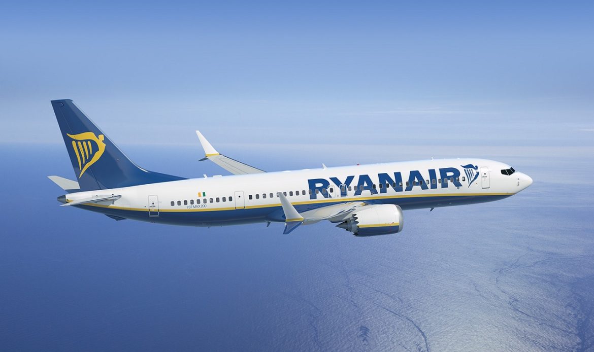 Ryanair agrega 1.6 millones de asientos adicionales para diciembre