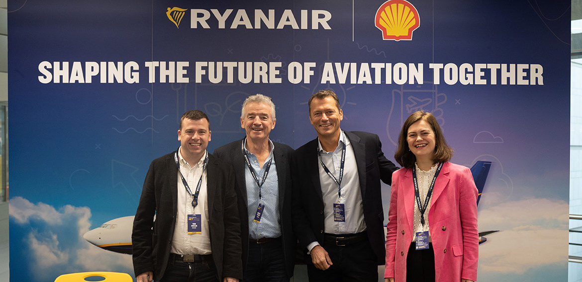 Ryanair firma acuerdo con Shell para suministro de SAF