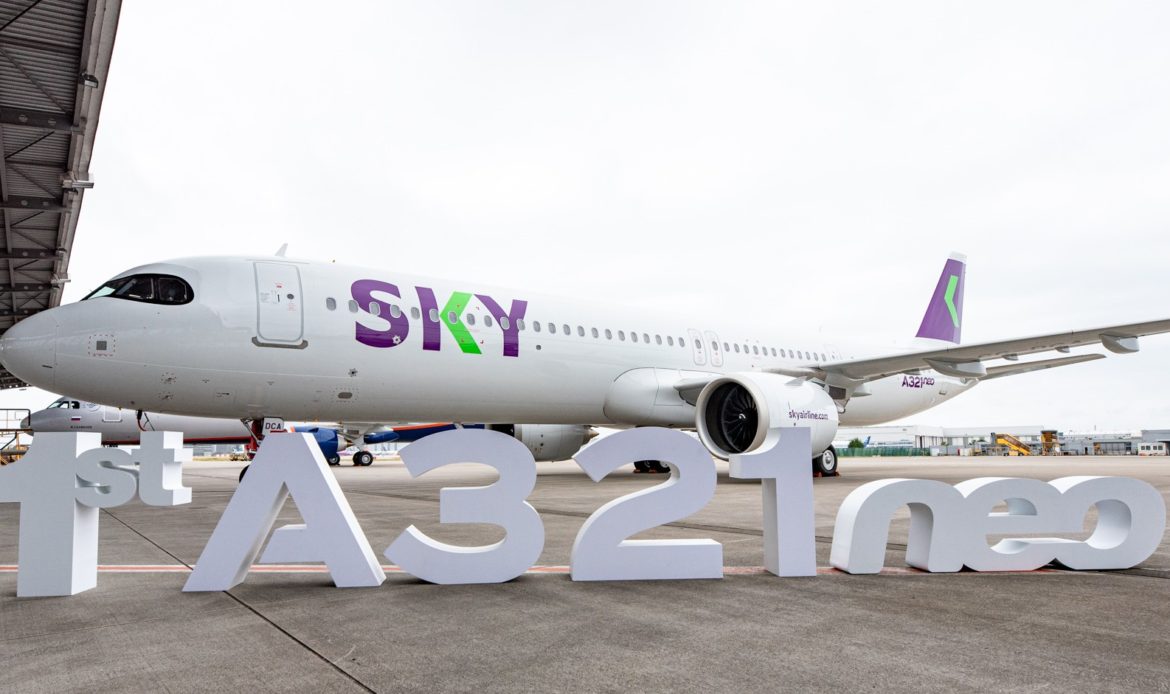 SKY recibe su primer A321neo