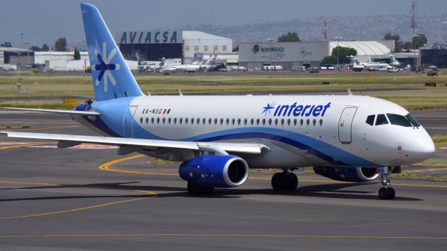 Interjet  aterriza sus Superjet 100  tras orden de autoridades rusas