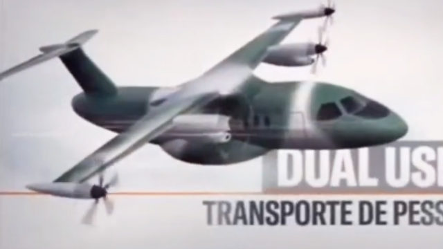 Embraer muestra imágenes de un nuevo transporte híbrido-eléctrico de despegue corto