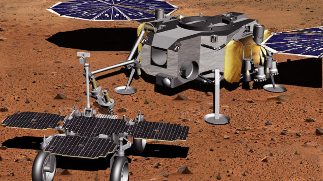 Gana Airbus el próximo contrato de estudio para el Sample Fetch Rover de Marte