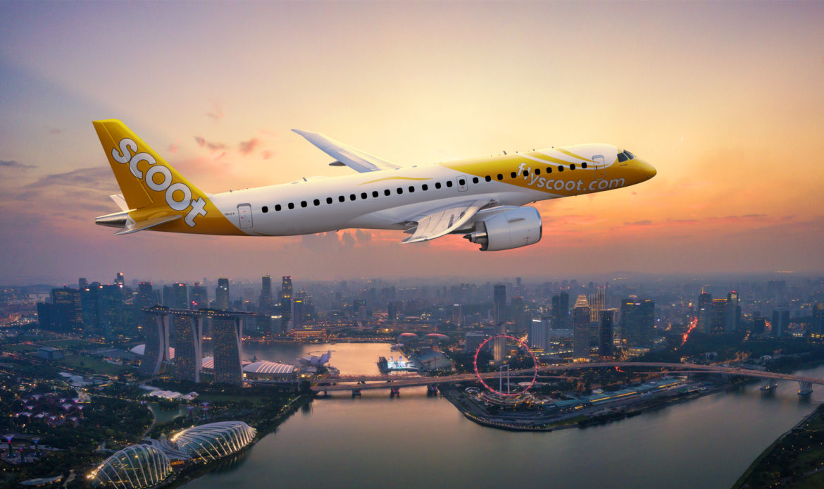 Familia Embraer E2 recibe certificación por parte de autoridades en Singapur