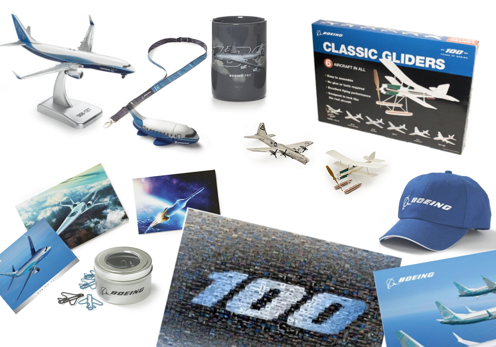 ¡Gana un kit de regalo del centenario de Boeing!