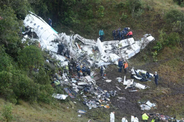 Los restos del vuelo LMI2933 sin signos de incendio