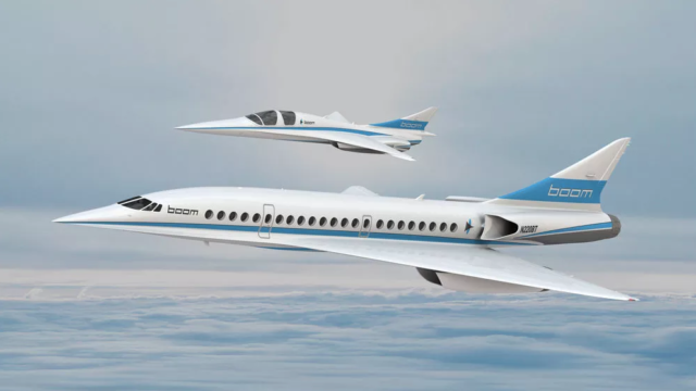 Boom: El futuro de la aviación es supersonico.