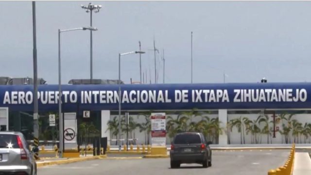 Se dispara arma de fuego en el Aeropuerto Internacional de Zihuatanejo, hay 3 heridos no graves.