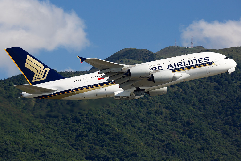Despega Airbus A380 de Singapore Arilines por primera en más de un año