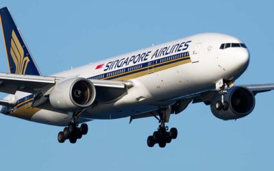 Pasajeros de Singapore Airlines no podrán cargar baterías portátiles en puertos de la aeronave