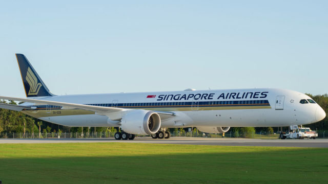 Singapore Airlines deja en tierra 787s por problemas en motores