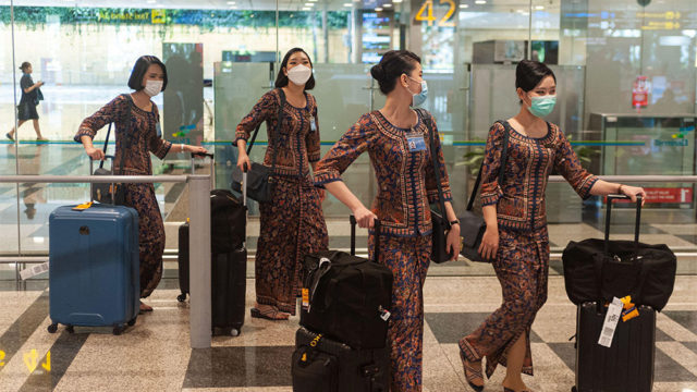 Pilotos y sobrecargos de Singapore Airlines utilizarán dispositivos de rastreo de ubicación durante pernoctas