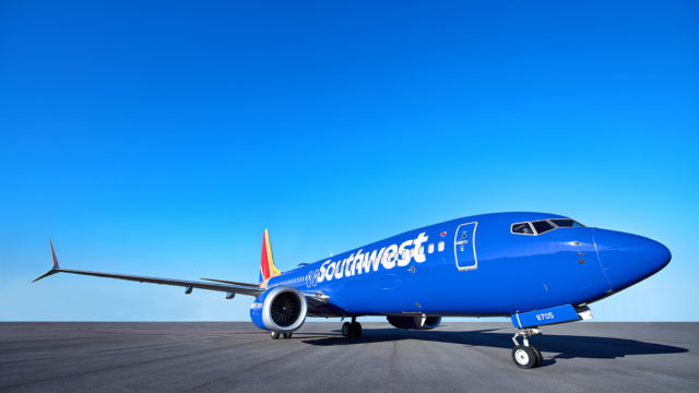 Southwest recibe su Boeing 737 MAX 8 número 175