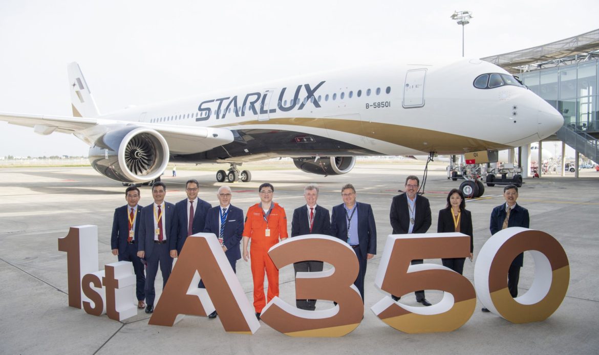 Starlux recibe su primer A350-900