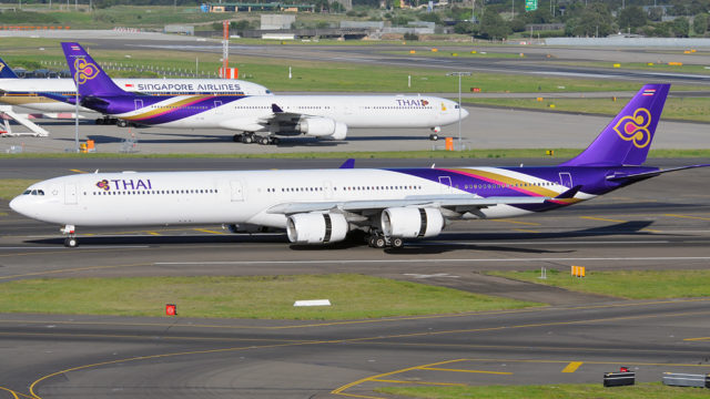 Thai Airways estudia posibilidad de regresar a servicio a sus A340-600