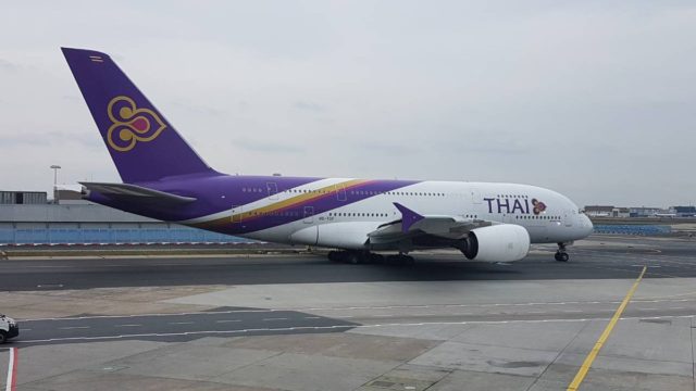Thai Airways está considerando el futuro de su avión Airbus A380