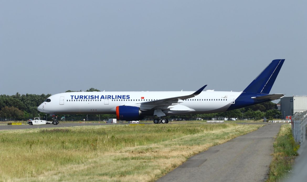 Turkish Airlines retira la librea de Aeroflot de su Airbus A350