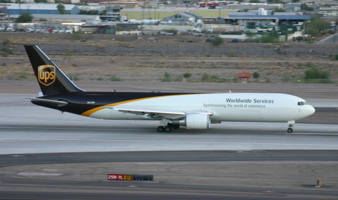 UPS realiza orden por 19 aviones cargueros Boeing 767