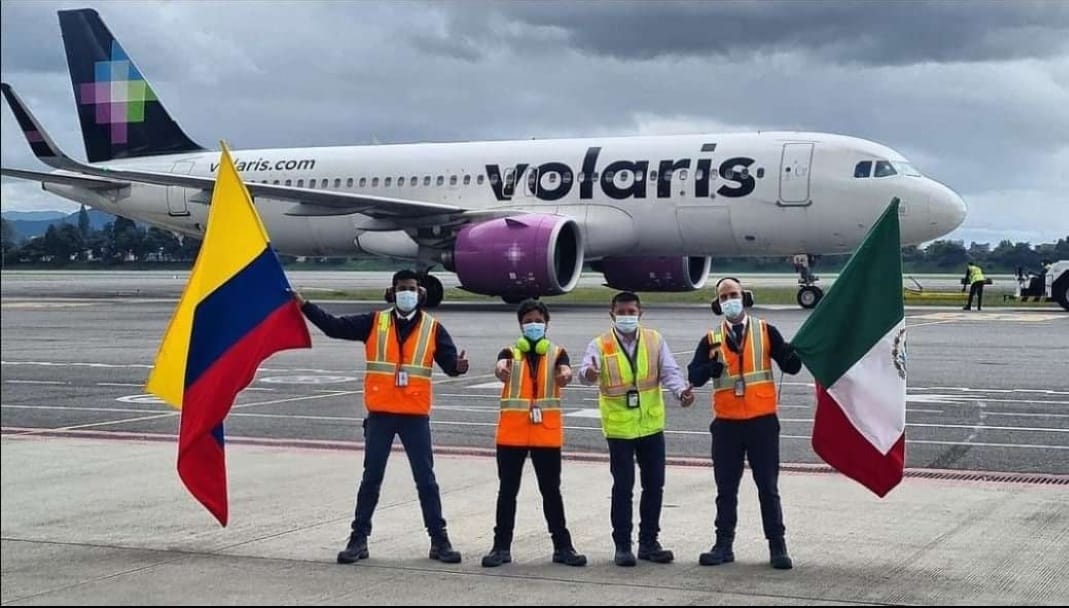Aterriza Volaris en Colombia