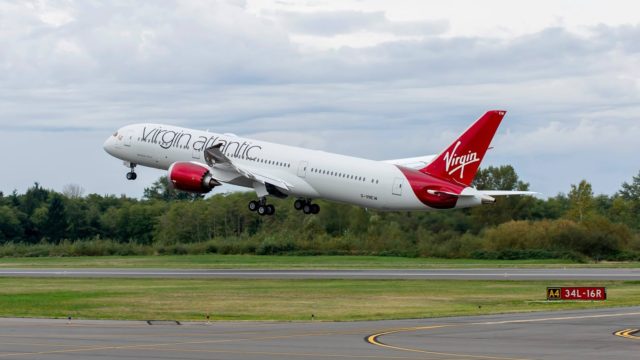 Virgin Atlantic anuncia reanudación de sus servicios comerciales de pasajeros