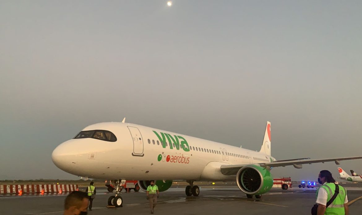 Viva Aerobus operará su primer vuelo con combustible sostenible