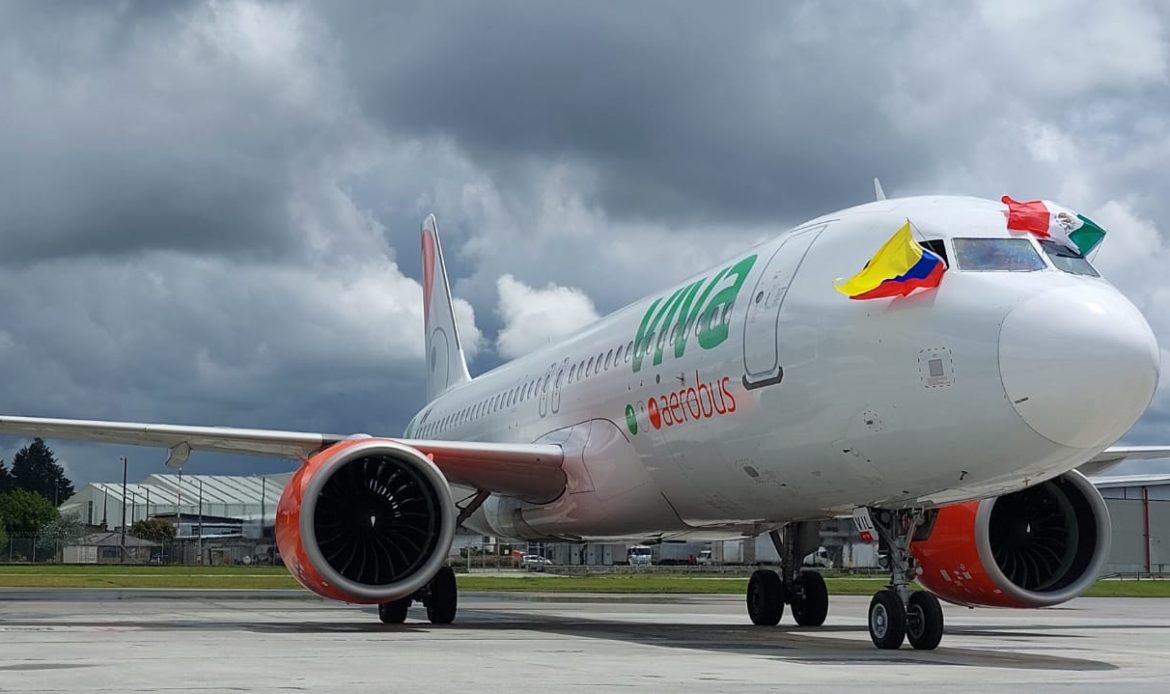 Viva Aerobus inaugura ruta Monterrey-Bogotá