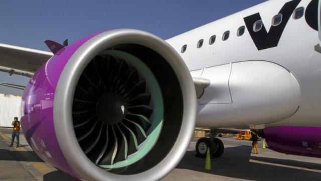 Volaris utilizará motores Pratt & Whitney GTF para impulsar los 80 aviones adicionales que tiene en pedido de la familia Airbus A320neo