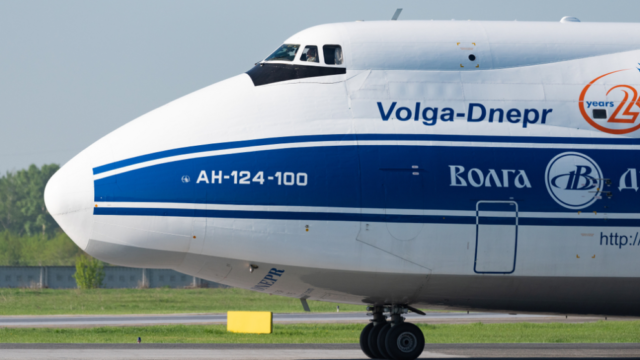Volga-Dnepr pone en tierra su flota de equipos AN-124 indefinidamente