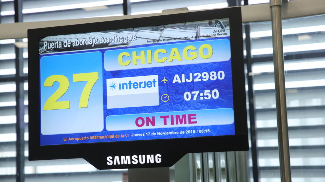 Aterriza Interjet en Chicago