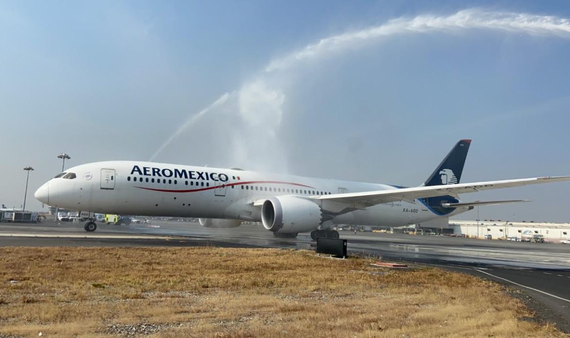 Inaugura Aeroméxico ruta Guadalajara – Madrid