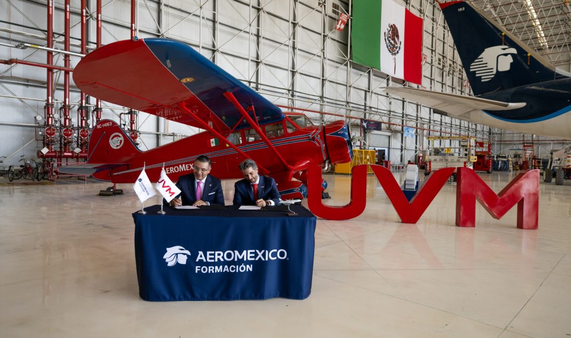 UVM y Aeroméxico Formación lanzan Ingeniería Aeronáutica en modelo dual