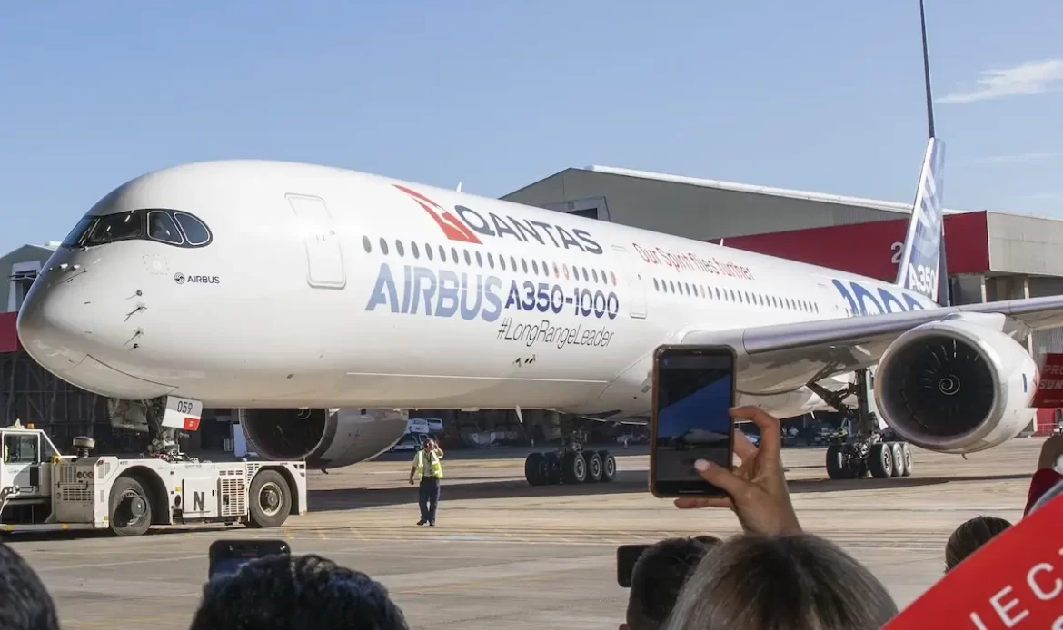 Qantas avanza en la construcción de su primer A350-1000ULR
