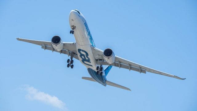 A330 avanza con éxito en campaña de pruebas