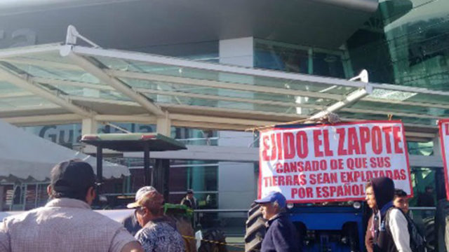 Grupo Aeroportuario del Pacífico espera pronta resolución del conflicto entre autoridades y ejidatarios que afecta al Aeropuerto de Guadalajara