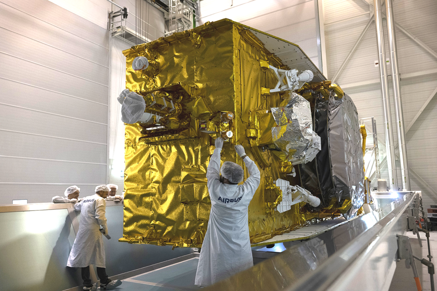 Airbus lanza con éxito un nuevo satélite de telecomunicaciones