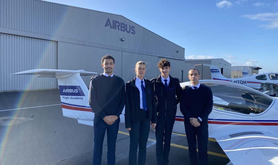 Airbus Flight Academy Europe recibe nueva flota de aviones