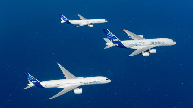 Ordenes y entregas de Airbus para marzo 2015