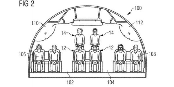 Airbus patenta ‘asientos-litera’