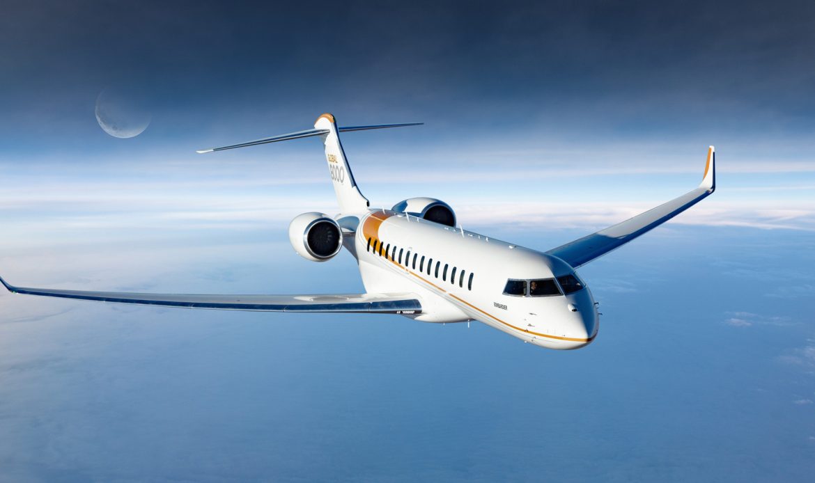 Bombardier inaugura servicio comercial del Global 8000