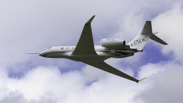 Gulfstream G500 rebasa las 100 horas de vuelo