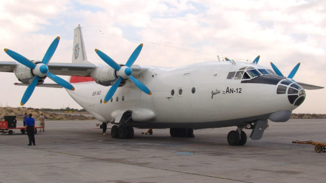 Se estrella Antonov An-12 de la Fuerza Aérea de Sudán