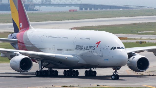 Asiana Airlines vuela sus A380 vacíos para mantener certificados a sus pilotos
