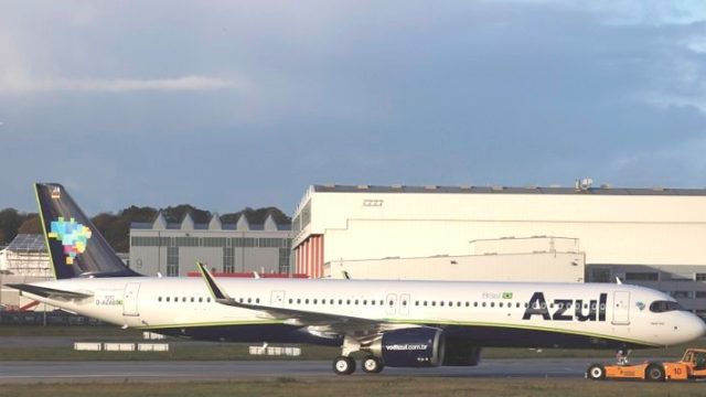 Azul Linhas Aéreas recibe su primer A321neo