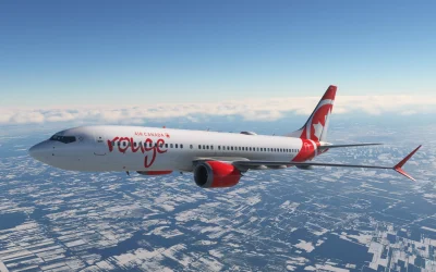 Air Canada inicia transición de 737 MAX a su filial Rouge