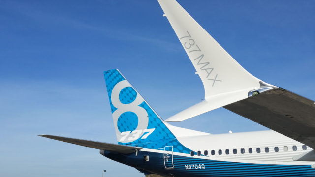 Boeing retrasará entregas del MAX debido a defecto en uno de sus componentes