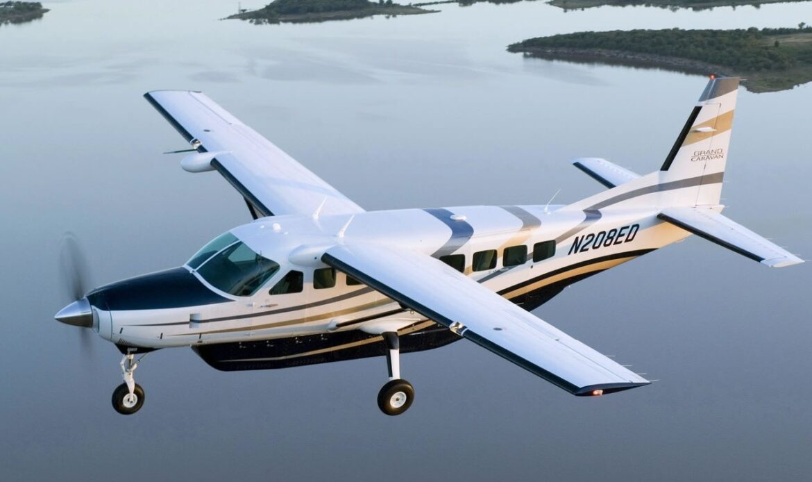 Cessna Caravan alcanza las 25 millones de horas de vuelo