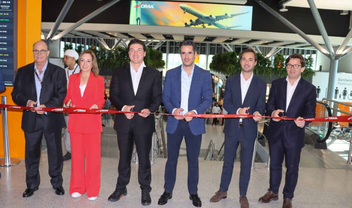 Aeropuerto de Monterrey inaugura instalaciones