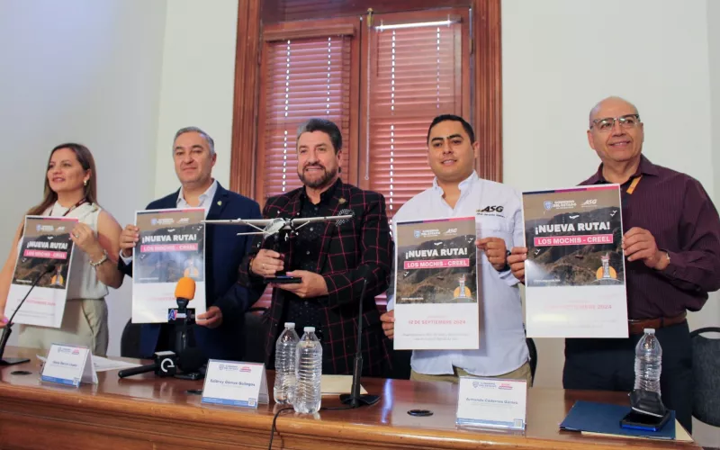 Aéreo Servicio Guerrero anuncia nueva ruta Los Mochis-Creel