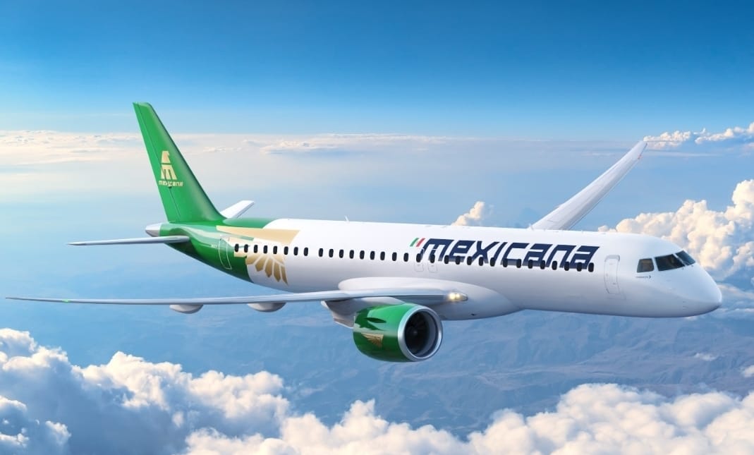 Mexicana de aviación realiza pedido por 20 Embraer E2